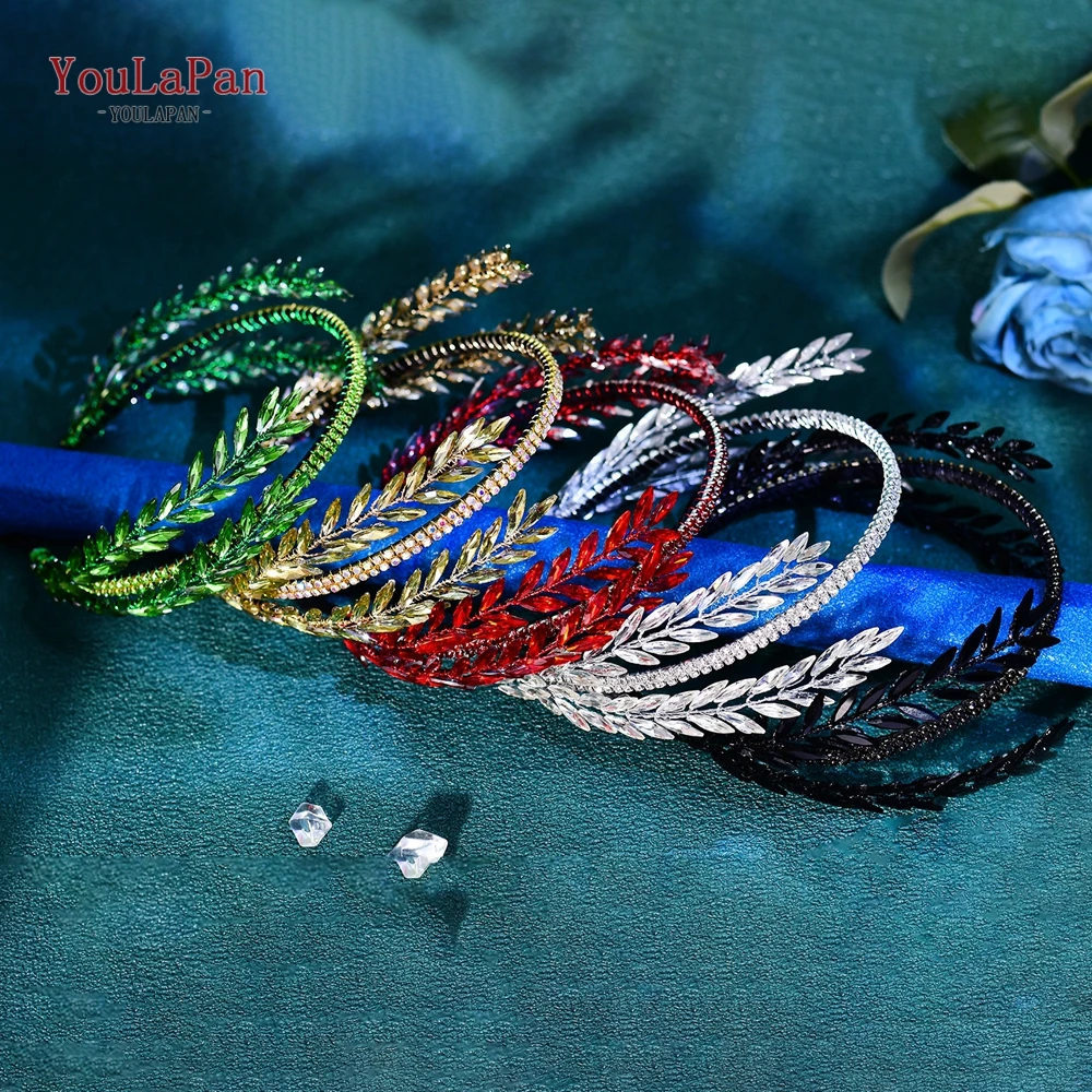 

YouLaPan Wedding Rhinestone Headband Bridal Hair Hoop Woman Fashion Hair Accessories Banquet Party Hairband Girl Headdress HP528
