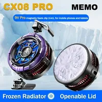 NEW MEMO CX08 PRO 9V2A Universal Mobile Phone Cooler Frozen Semiconductor Cooling Fan Radiator Magnetic Back Clip PUBG Heat Sink