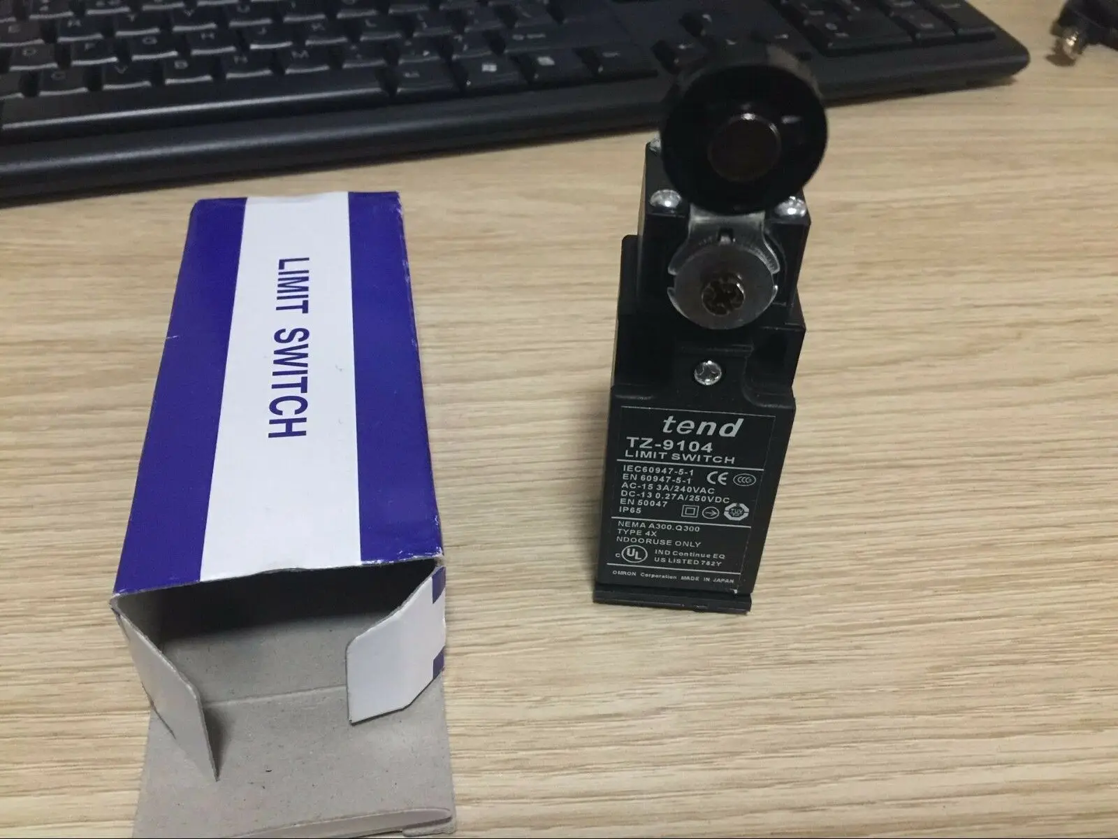 1 قطعة جديد TEND TZ-9104 5A 240VAC الحد التبديل #4