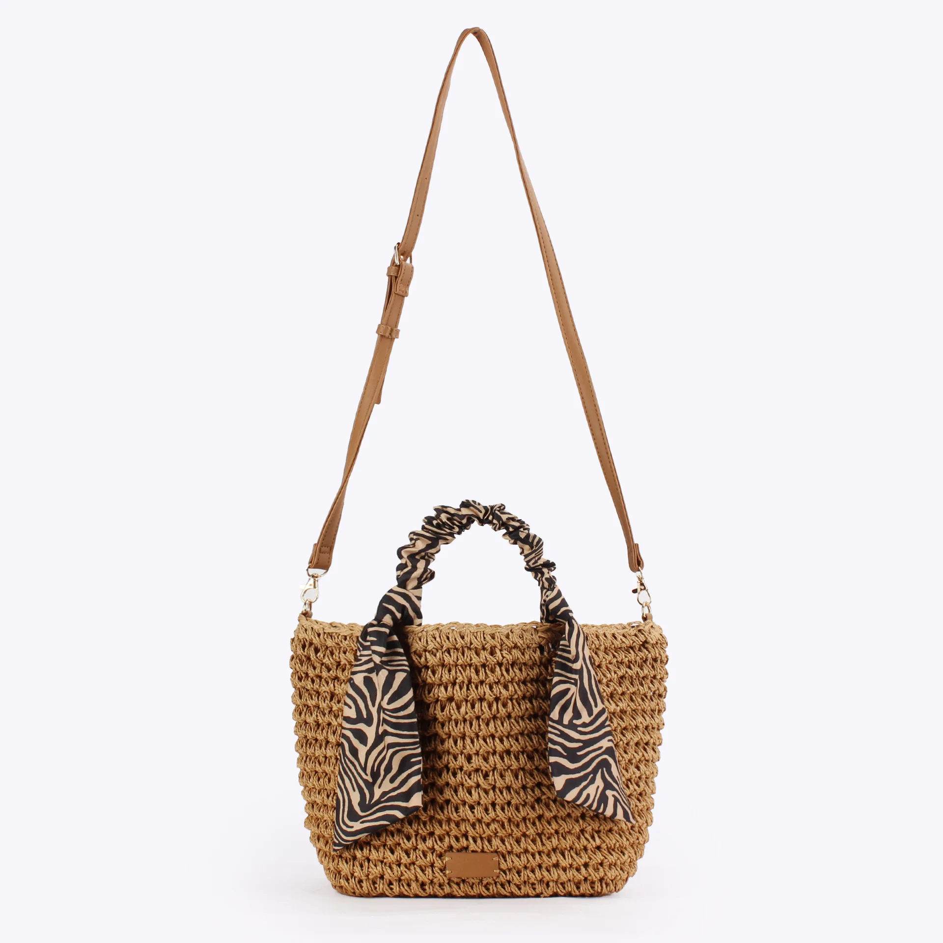 

Bohemian Woven Beach Bags for Women Handbags Summer Travel Shoulder Bag Handmade Knitting Crossbody Bag Straw Bags NEW 2026 Tote