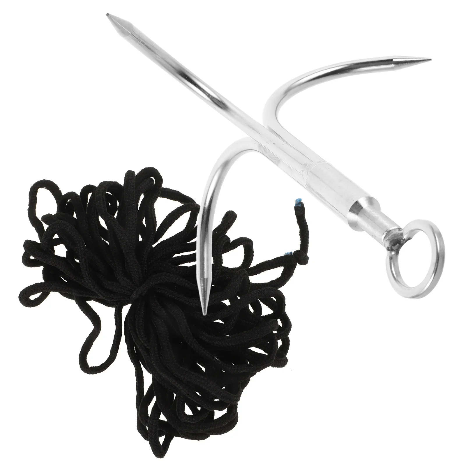 

Three-clawed Water Grass Climbing Metal Hook Tool for Camping with Accessories Hooks Supplies Stainless Steel