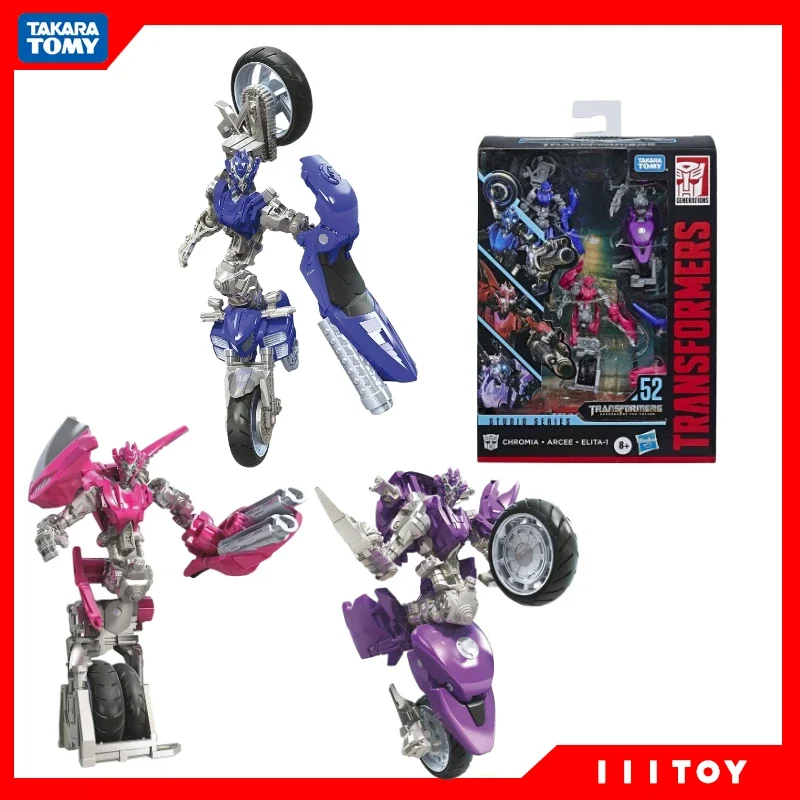 

В наличии Takara Tomy Transformer Studio Series SS52 Chromia Arcee EL1TA-1 игрушки Фигурки экшн-фигурки Коллекционирование хобби