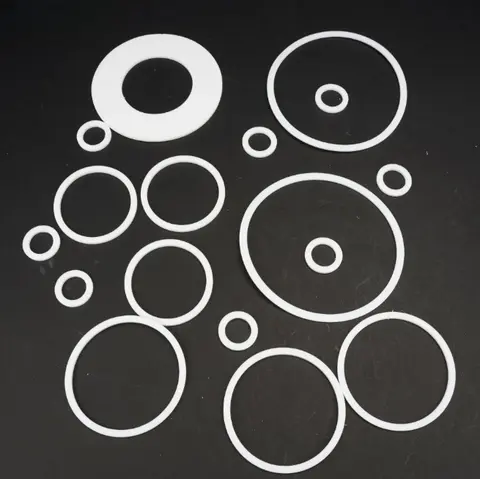 M1 M2 M3 M4 M5 M6 M8 M10 M16 M23 Ceramic Spacer Washer High Temperature Resistant Gasket Sealing Ring Insulating Ceramic Oring
