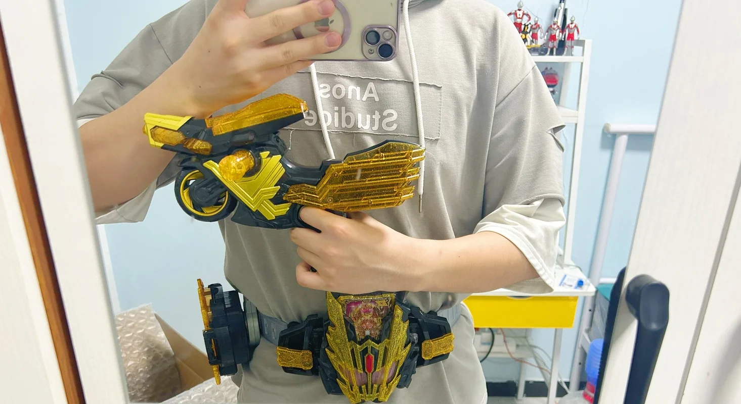 Kamen Rider Magnum gun W Series peripheral Double riding DX Xtreme Extreme Eagle Memory SUPER BEST movable model hand