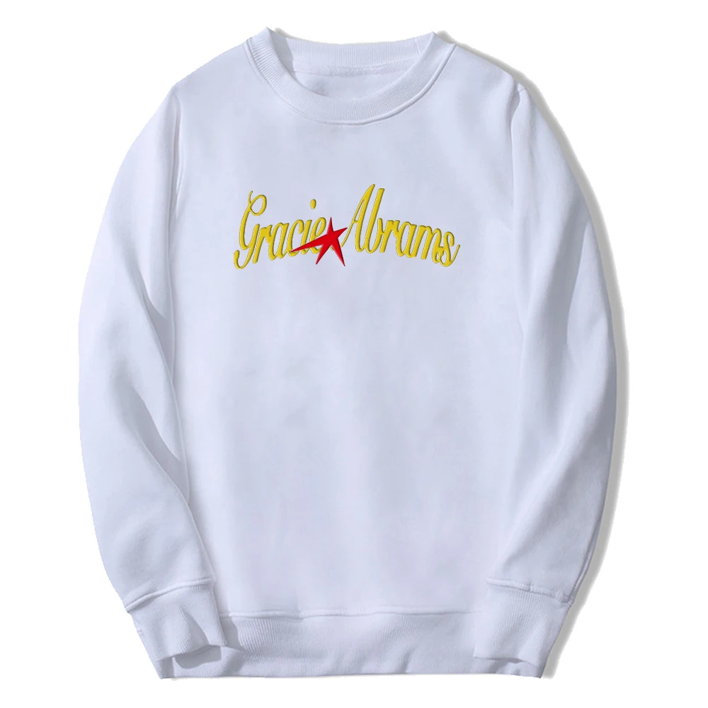 Gracie Abrams Star Merch bluza 2024 Tour Crewneck typu Streetwear z długim rękawem mężczyzn kobiet modne ciuchy