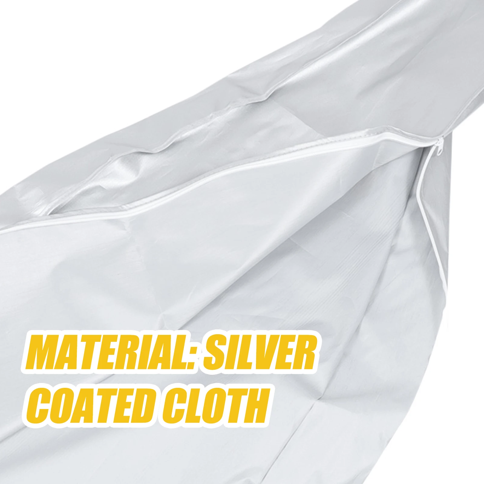 

1pc Guitar Cover Silver Coated Cloth Protector Waterproof Dustproof Guitar Bass Instrument Covers Rain Protection Durability