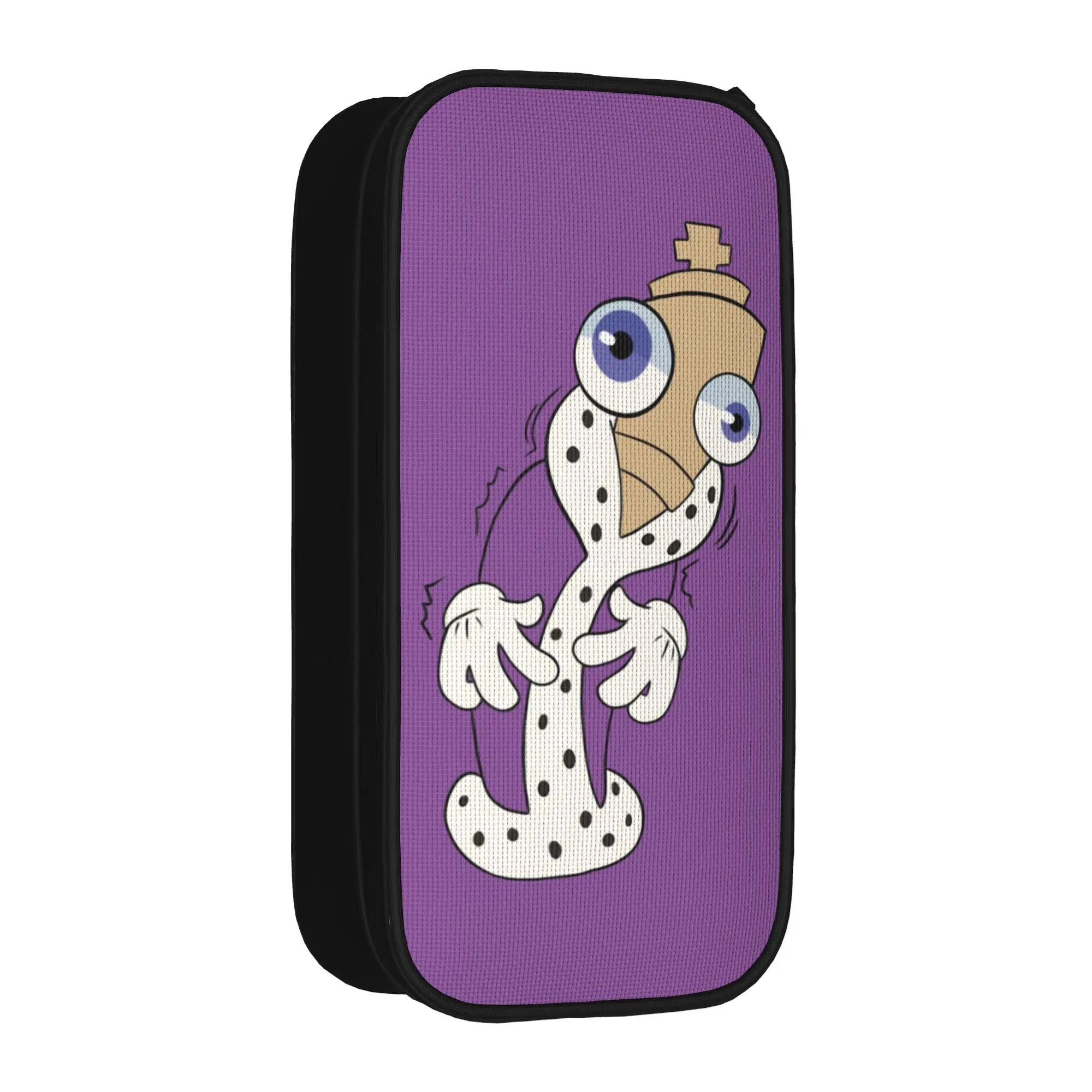 Kinger Cartoon Digitals Circus Pencil Cases Creative   Pen Holder Bag Kids Big Capacity Students School Gift Pencilcases