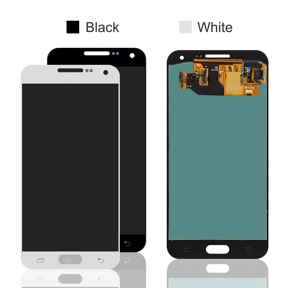 100% AMOLED For Samsung Galaxy E5 LCD Display SamsungE5 LCD Touch Screen Digitizer Assembly Replacement E500 E500F E500H E500M