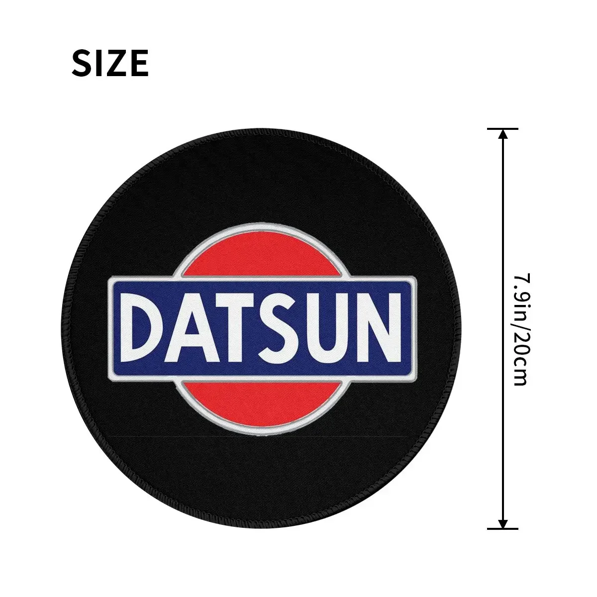 DATSUN 120Y Round Mouse Pad Computer Keyboard Mouse Mat Gamer PC Desk Mat Office Table Mats