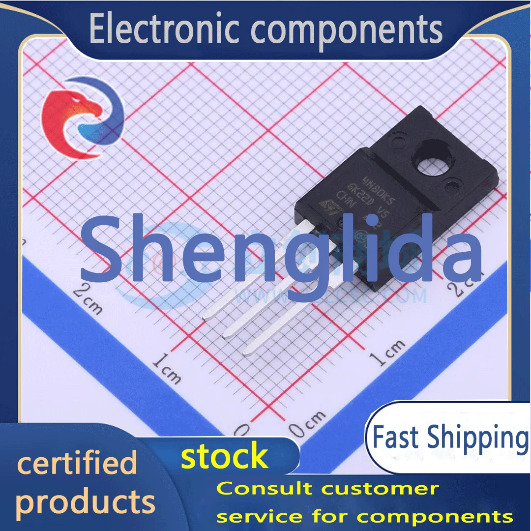 

STF4N80K5 package TO-220FP Field-effect transistor brand new off the shelf 1PCS