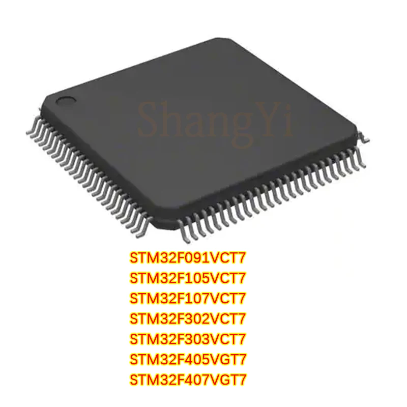 

1PCS/LOT STM32F091VCT7 32F407VGT7 32F105 32F107 32F302 32F303 32F405