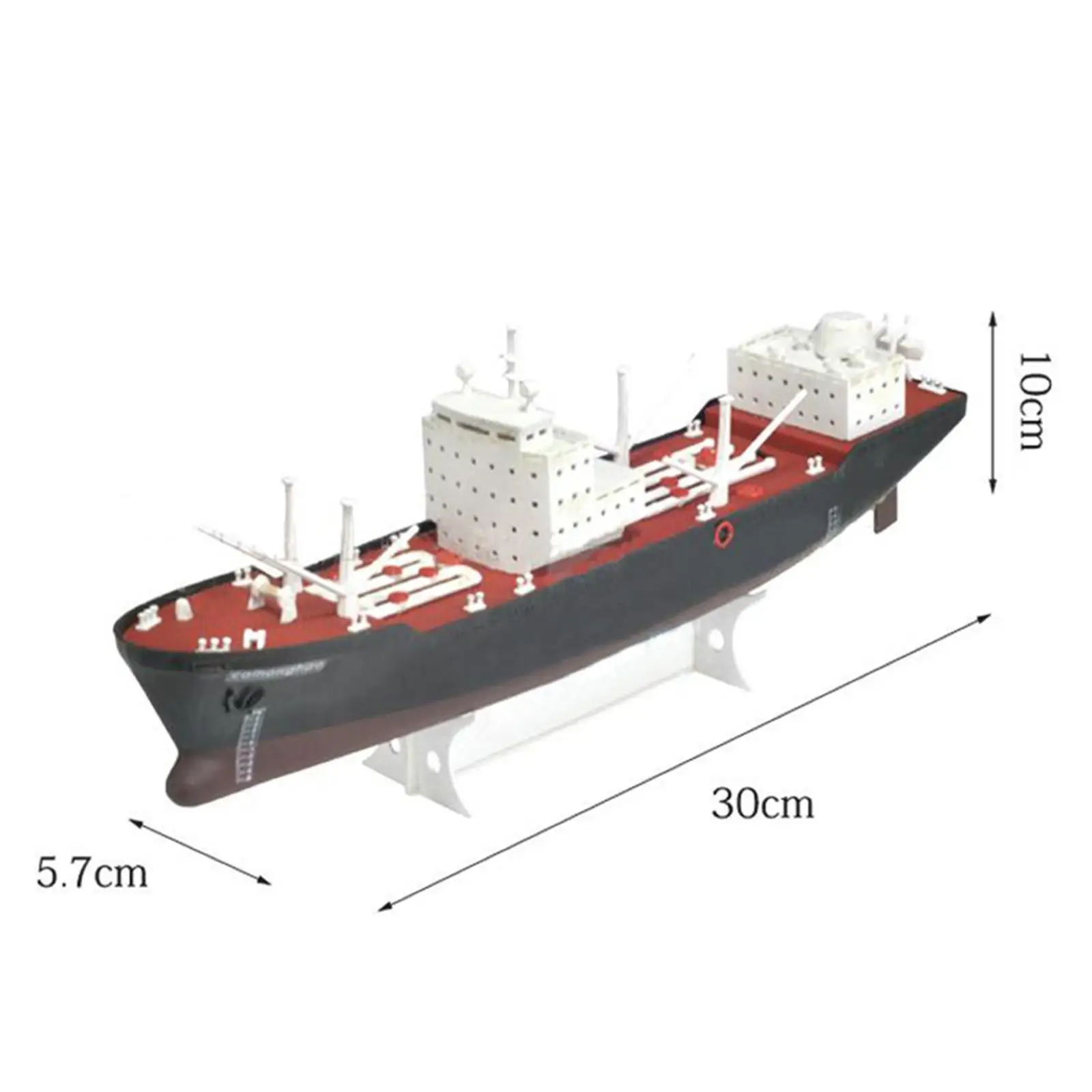 Modelo de navio Watercraft Coleção alimentada por bateria DIY para decoração de mesa de casa