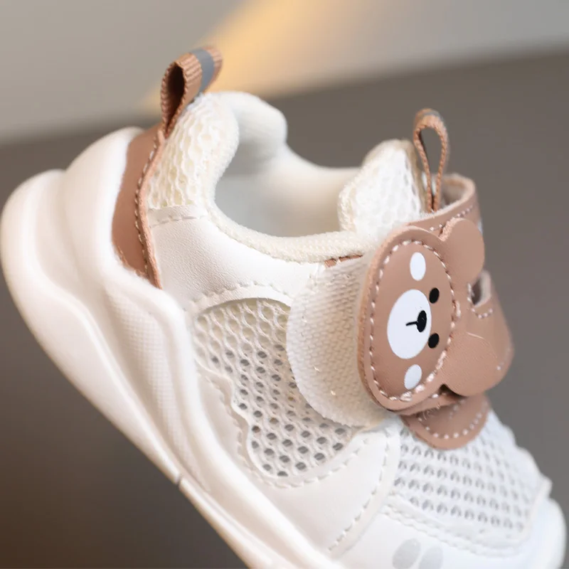 Spring and Autumn Breathable Mesh Shoes Soft Sole Anti slip Sports Summer Girl Baby Walking Boy Baby 0-2 Year Old 1 New New Prod