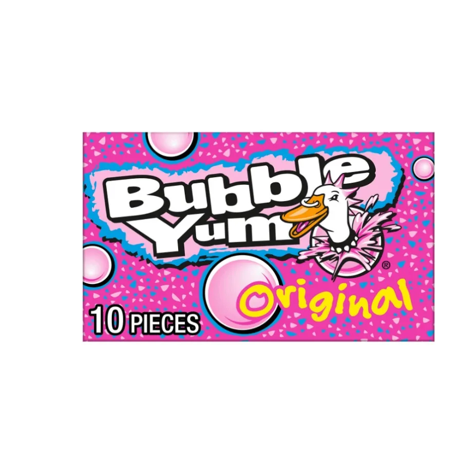 

Bubble Yum Original Chewy Bubble Gum Pack 2.82 oz