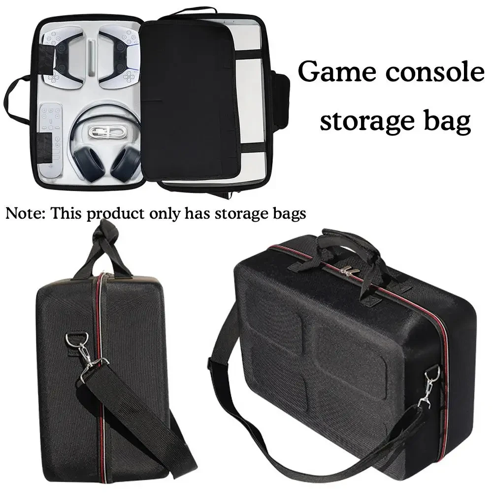 

PS5 Game Sytem Travel Handheld Bag Canvas Case Protect Shoulder Carry Cover Carrying Bag Handbag for PS5 Console and Accessories