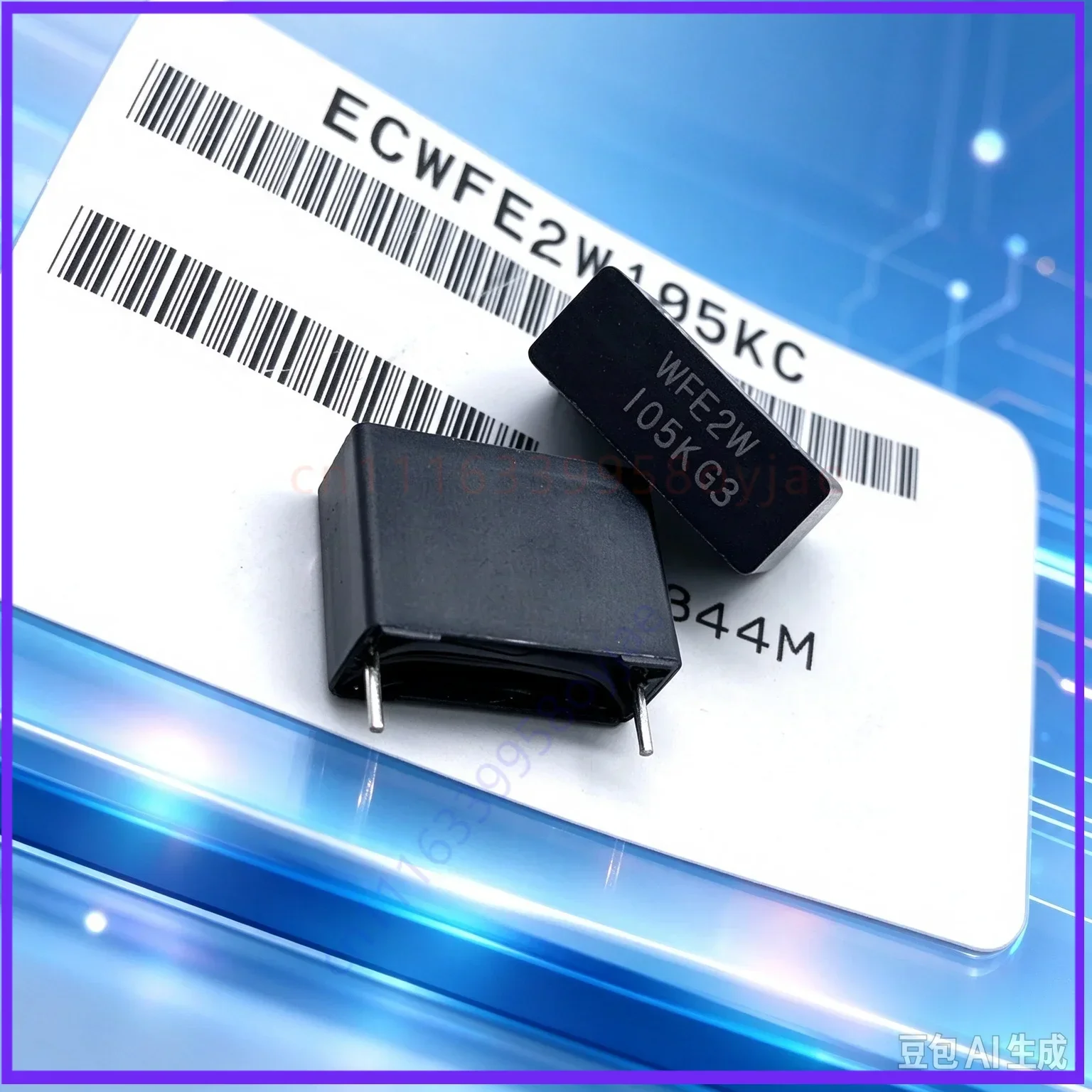 for Panasonic ECWF Safety Film Capacitor 1uF 450V MKP 105  100pcs