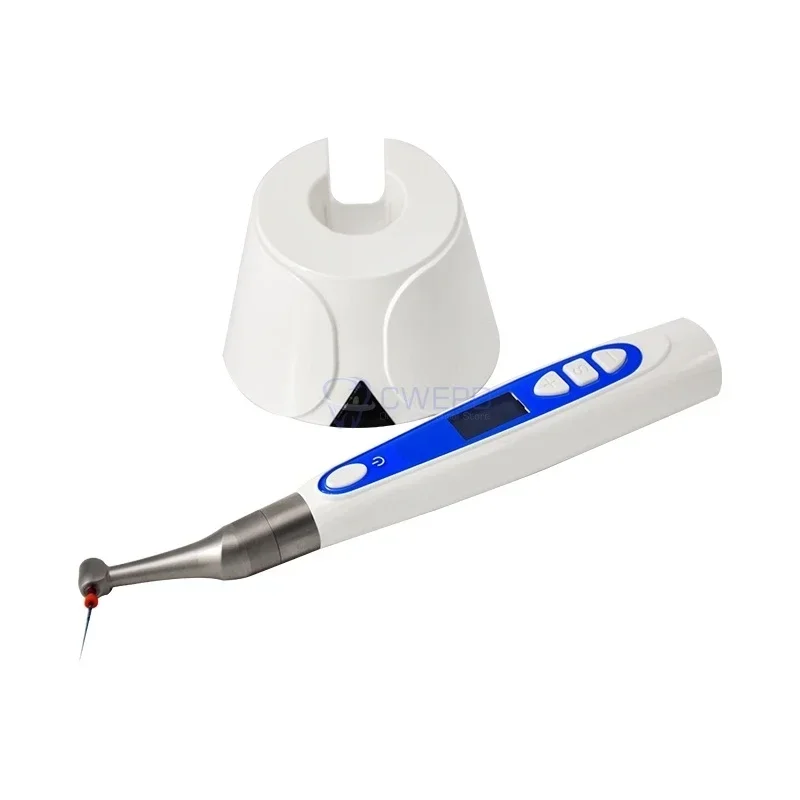 2 IN 1 Dentals Wireless Endomotor With Built-in Apex Locator Cordless Endodontic Motor with 1:1 Contra Angle Dentistry Equipment