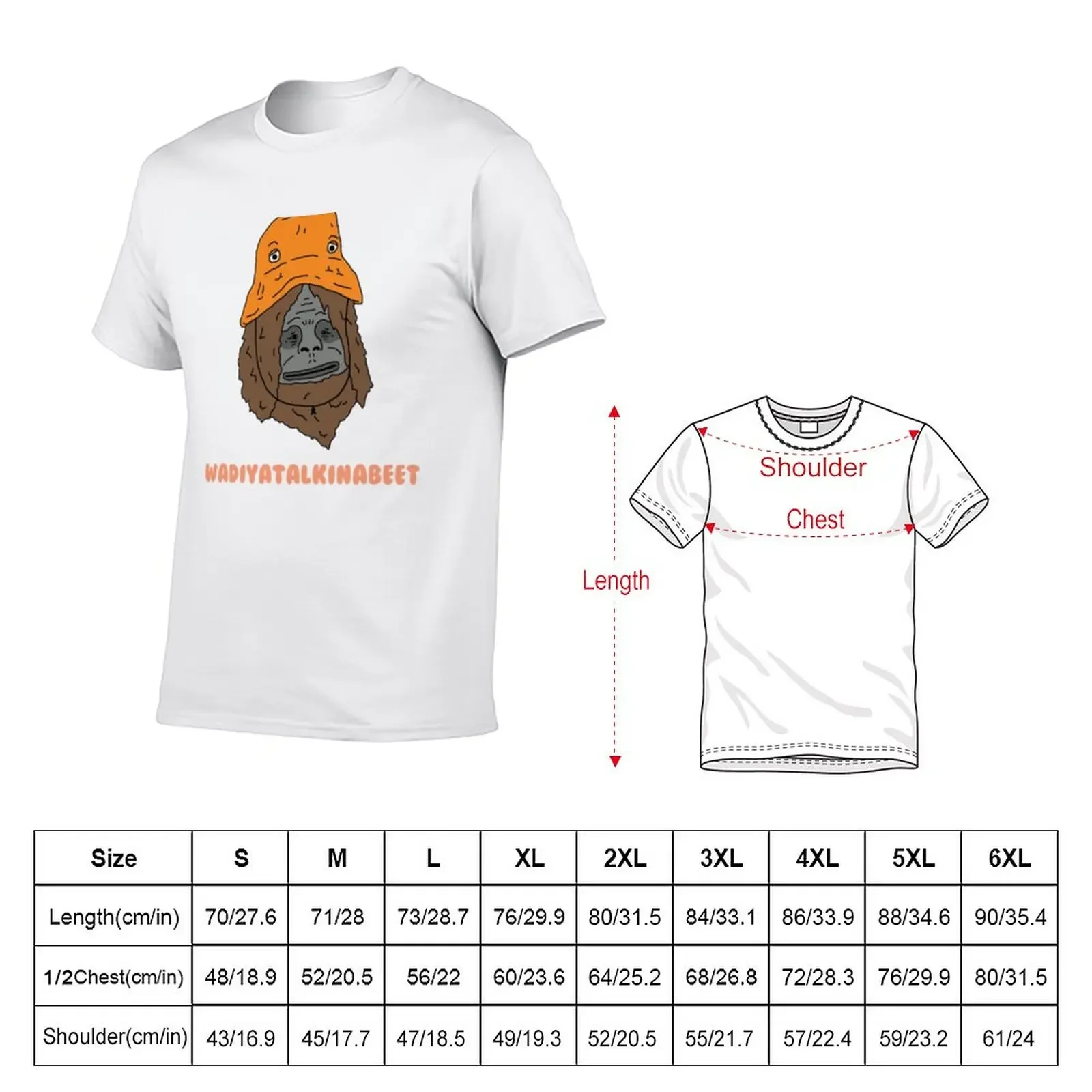 Sassy the sasquatch, wadiyatalkingabeet T-Shirt graphics customs design your own summer clothes tshirts for men