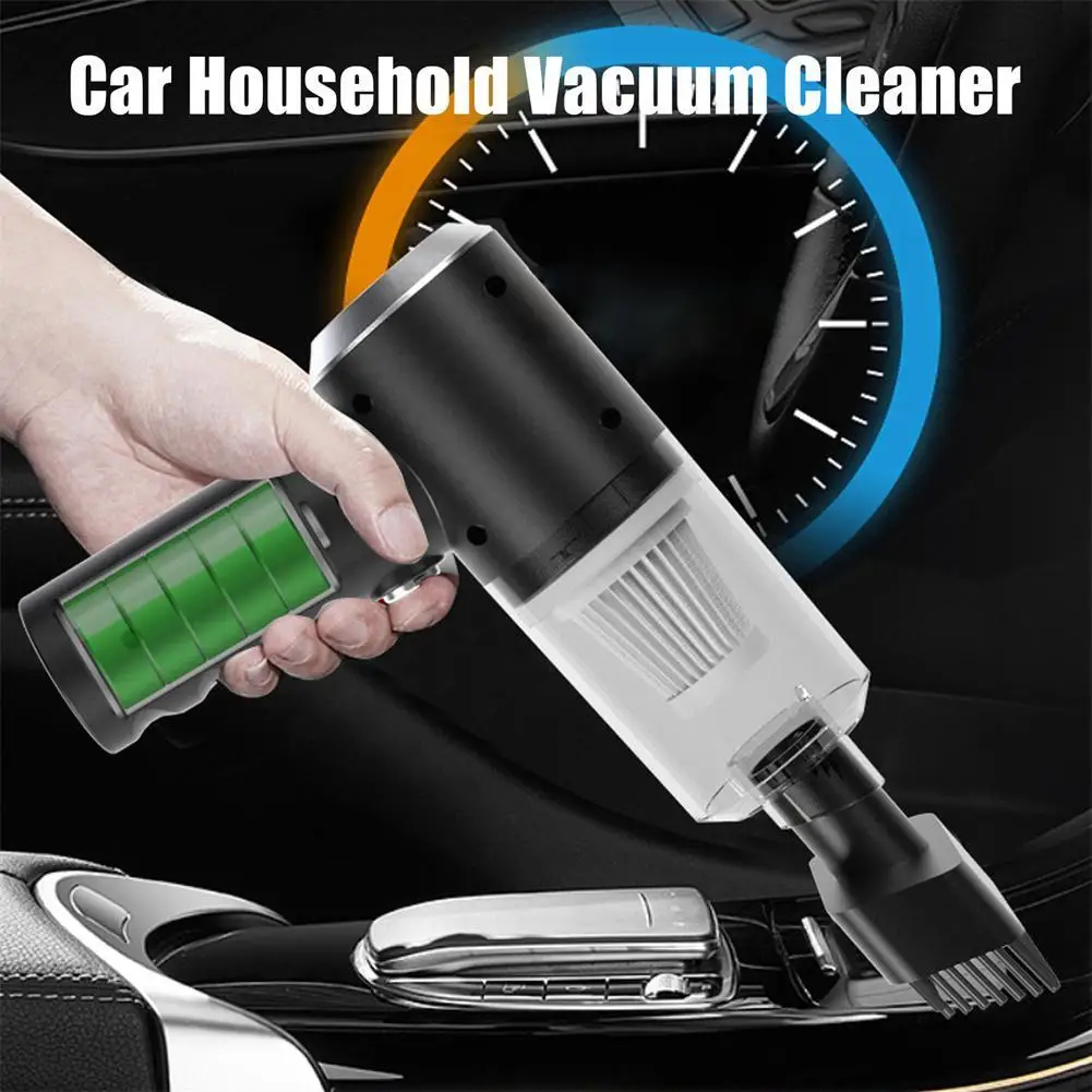 5500Pa Car Vacuum Cleaner Portable Small Vacuum Cleaner For Multi Purpose Vehicles Household Pump Handheld Car Vacuum Cleaner
