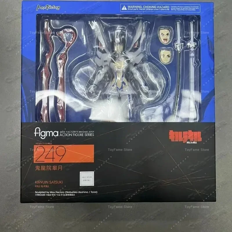 В наличии: Оригинальная новая коллекционная подвижная фигурка Figma 249 Kiryuin Satsuki из Kill La Kill от MF MAX Factory – идеальный подарок.