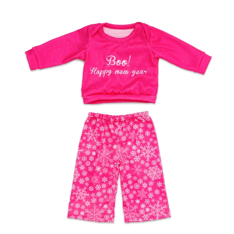 Doll Unicorn Romper Clothes for 40cm 43cm Born Baby Doll Wear Sets for 18 Inch Doll Coat Accessories Toys Wear