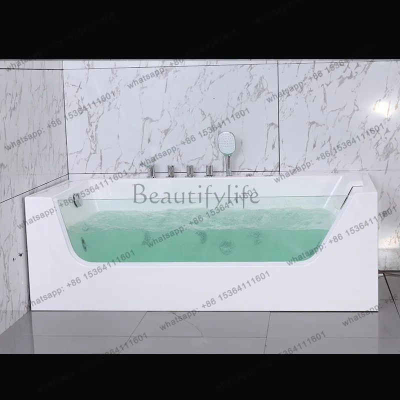 

Acrylic bathtub hotel home free-standing bathtub modern fashion massage tank