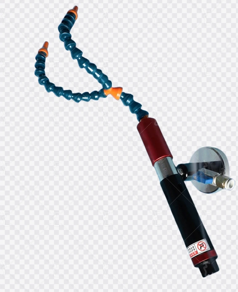 Vortex tube cold air gun double nozzle cooling gun 2 nozzle bamboo joint pipe jet nozzle double cooling pipe spray head