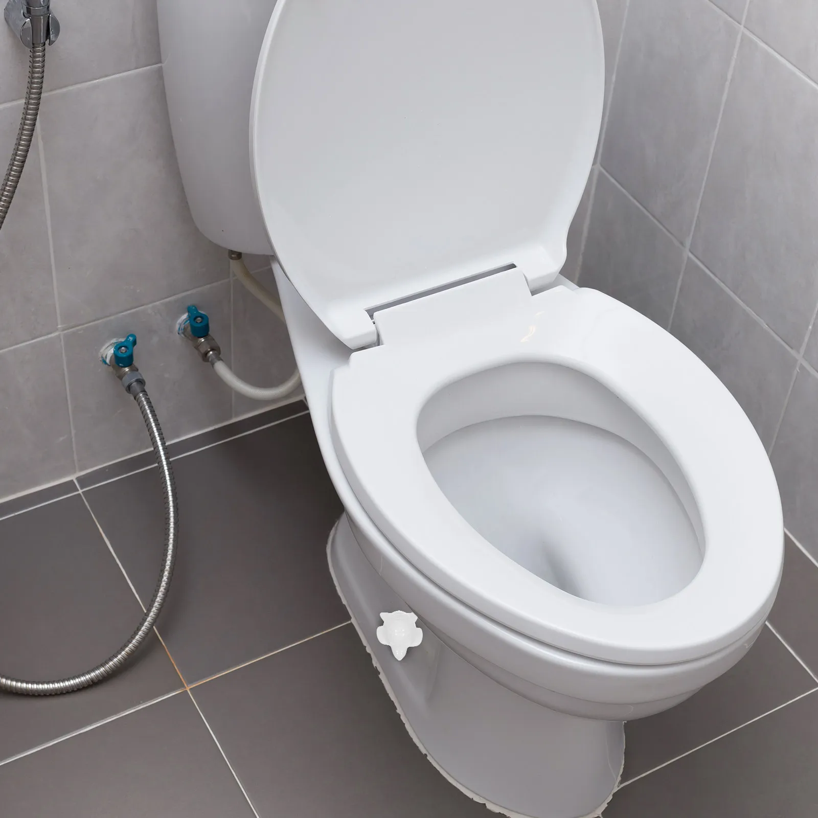 

4 Pcs Turtle Bolt Covers Decorative Ceramic Toilet Animal Nut Cap Caps Porcelain