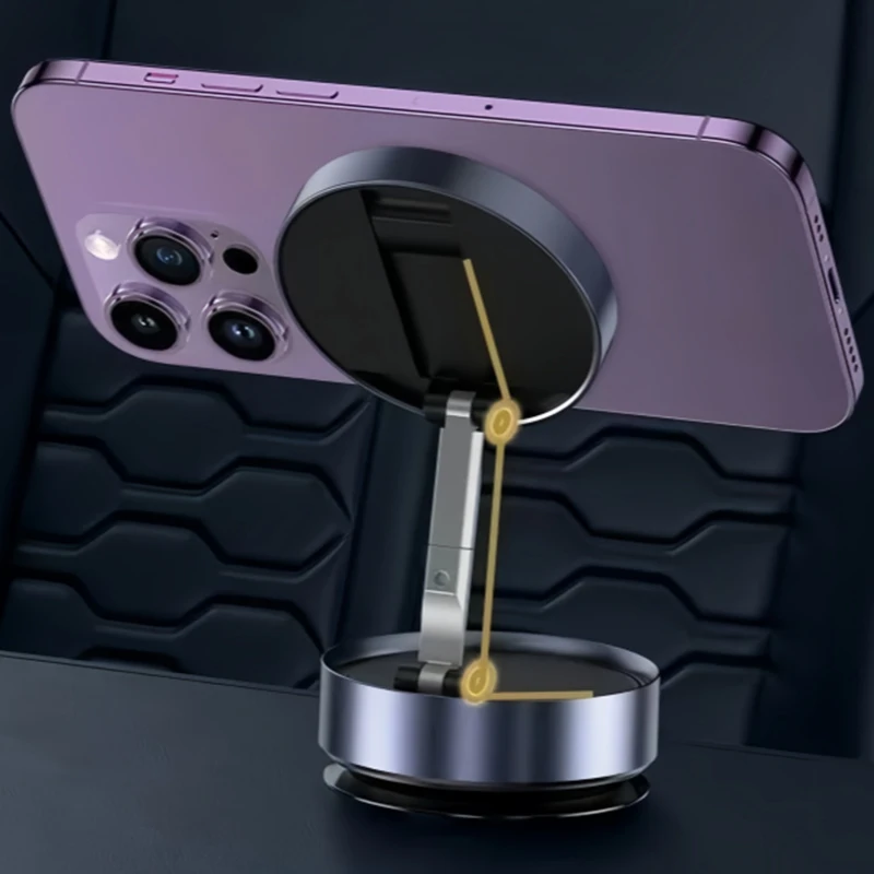2025年新型吸盤式真空吸着車載専用固定携帯電話スタンド 車載携帯電話磁気スタンド