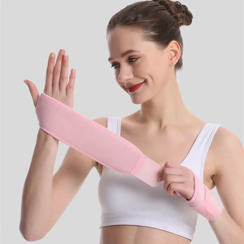 1pc Compression Bandage Waistband Breathable Nylon Hand Sport Wristband Weight Lifting Gym Training Wrist Support Brace Straps