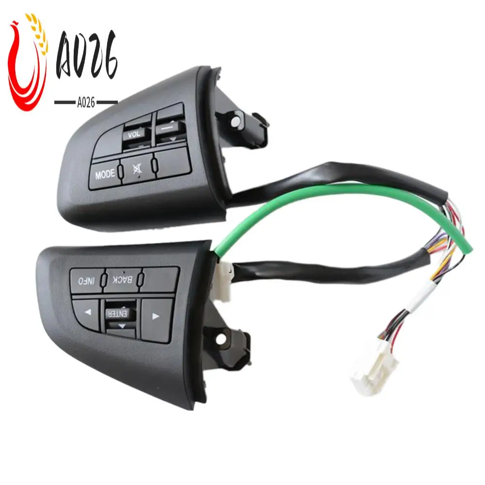 

A026-For Mazda 5 2010-2022 Steering Wheel Control Button Switch Car Styling Audio Control