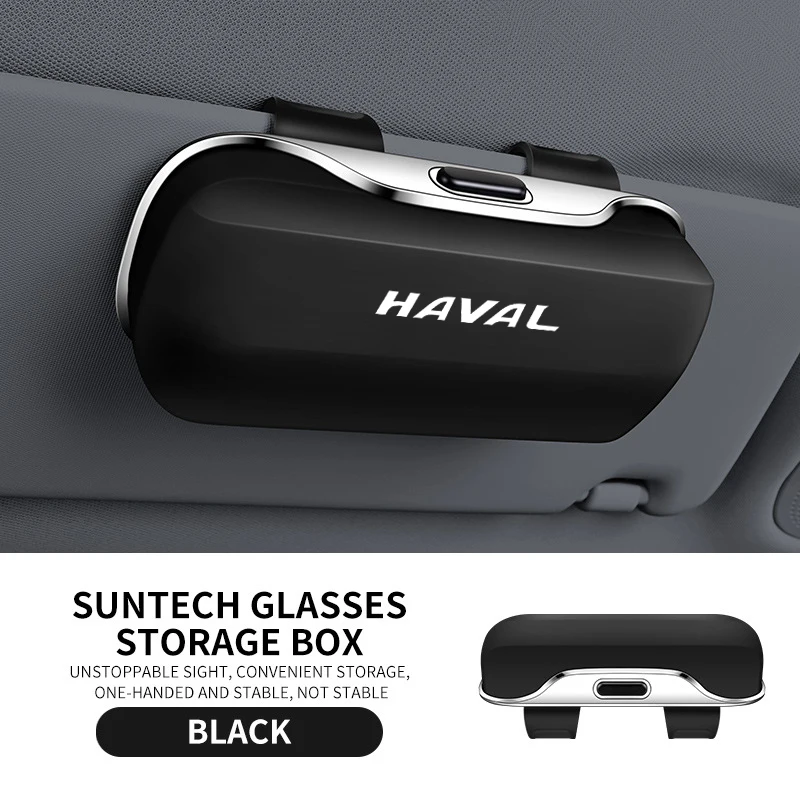

HAVAL Jolion H4 H6 H7 H8 H9 Plus F7 M6 F7X 2023 2025 Accessories Car Visor Sunglasses Car Glasses Case Glasses Holder Clip Box