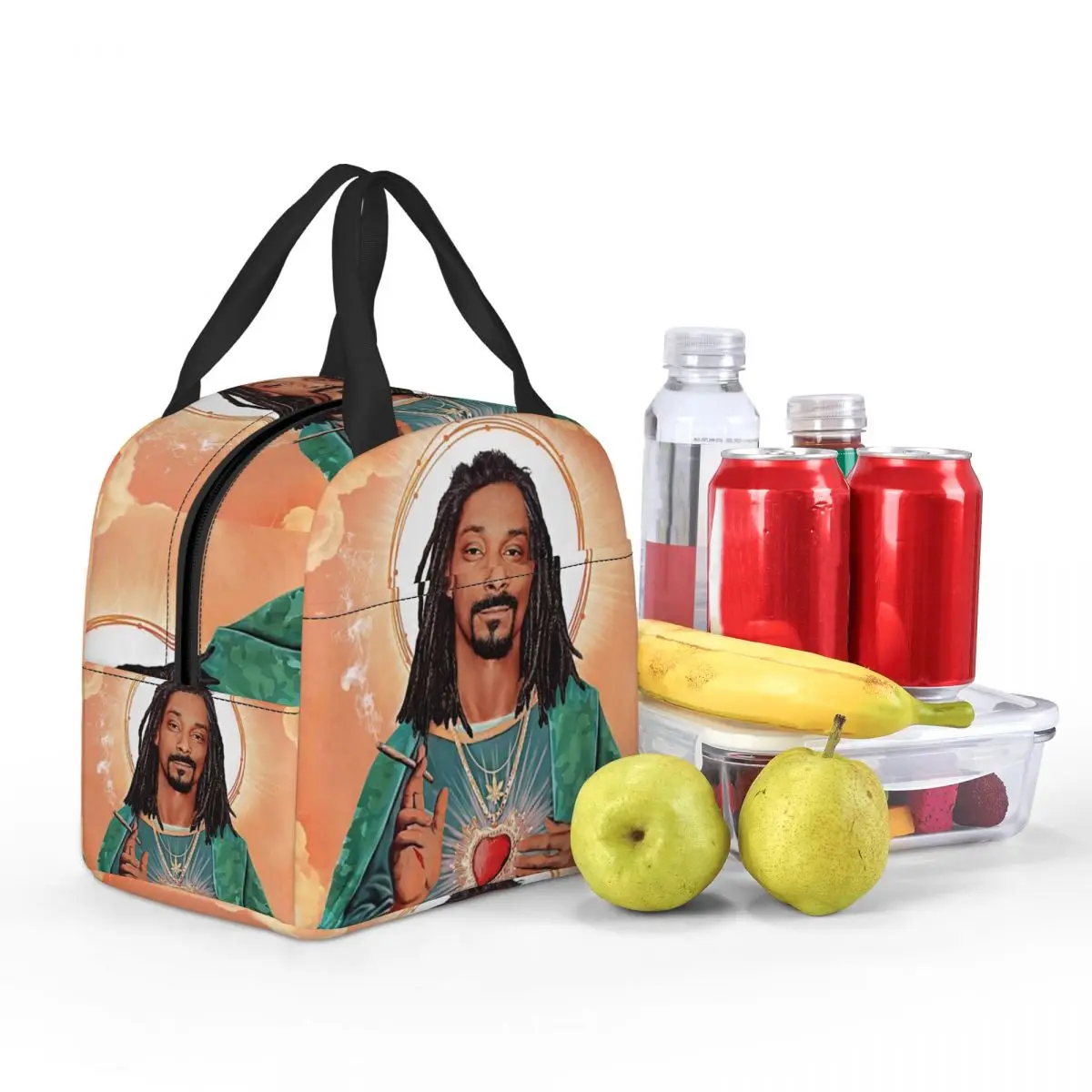 سنوب دوج يذهب يسوع معزول حقيبة الغداء للأطفال مدرسة برودة صندوق طعام حراري حمل مانعة للتسرب صناديق الغداء الحاويات #5