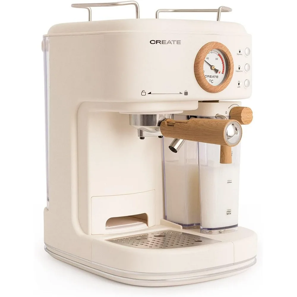 كريت / تيرا ريترو برو / كافيترا اكسبريس سيميا أوتوماتيكا بلانكو روتو / 20 بارز، ديبيسكو دي ليش، باندجا دي جوتي