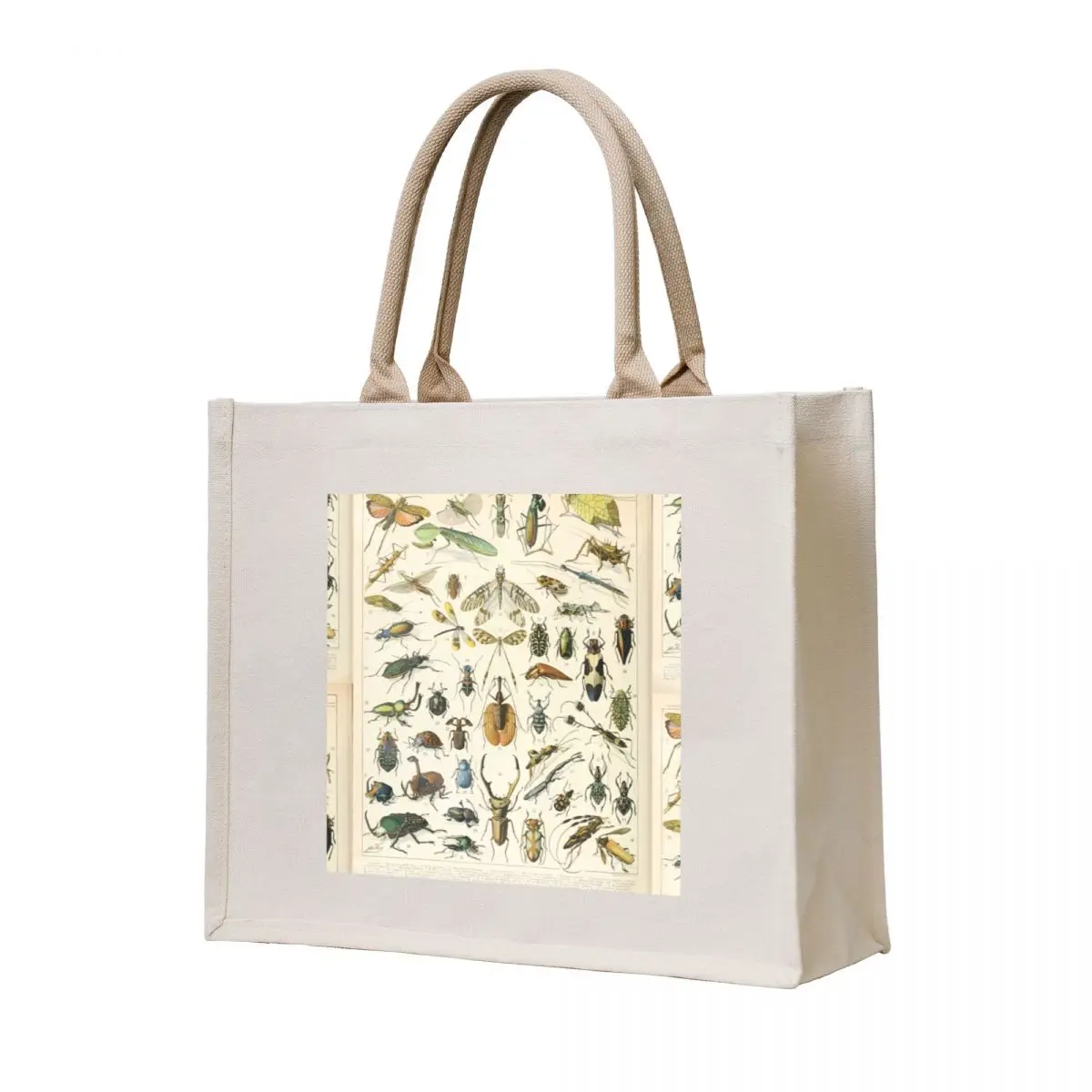 

Adolphe Millot insectes A Tote Bag large tote bag canvas shopping bag Gift canvas tote