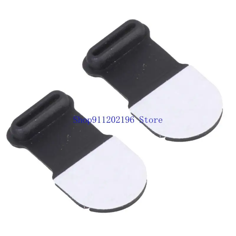 P82A Silicone Type C Dust Plugs Protective Caps Type C Dust Plug Covers Dust Stoppers set for Type C Mobile Phones & Tablets