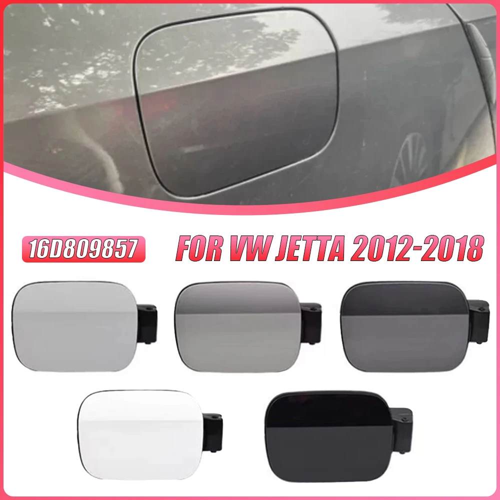 

For VW Jetta 2012-2018 Car Fuel Tank Filler Flap Cover Oil Shell Cap Trim Automobiles Exterior Parts 16D809857 16D 809 857
