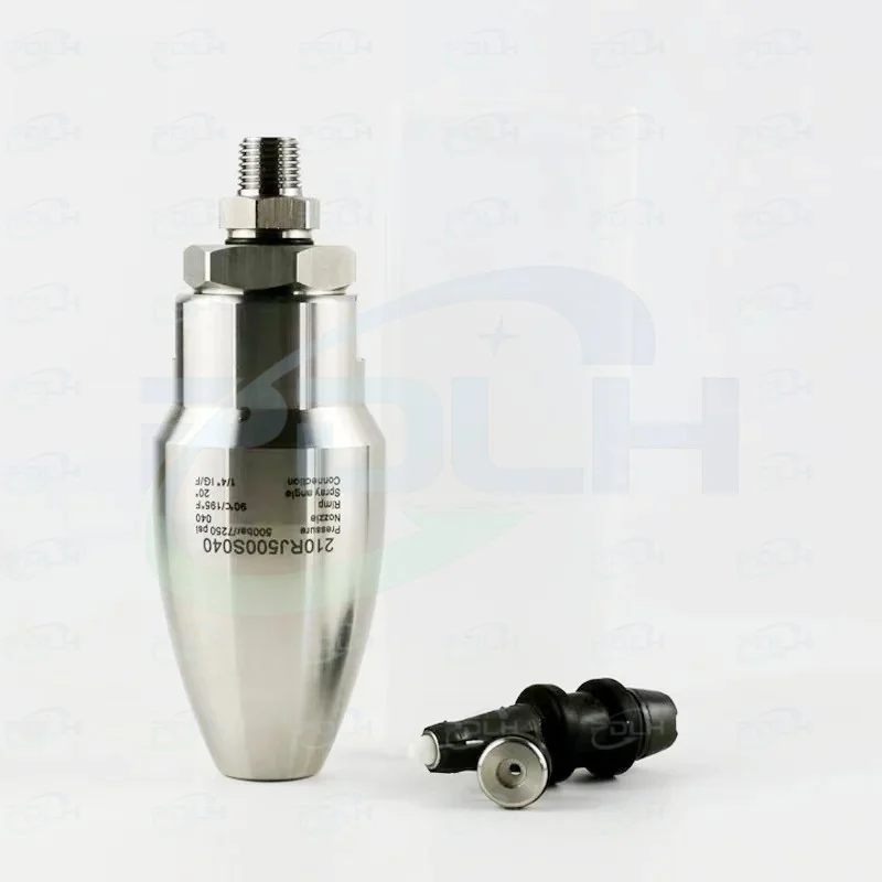 

7250psi 500/600bar Tungsten Steel Core Ultra-high Pressure Washer Accessories Rotating Washing Turbo Nozzle 1/4 BSP F Connection