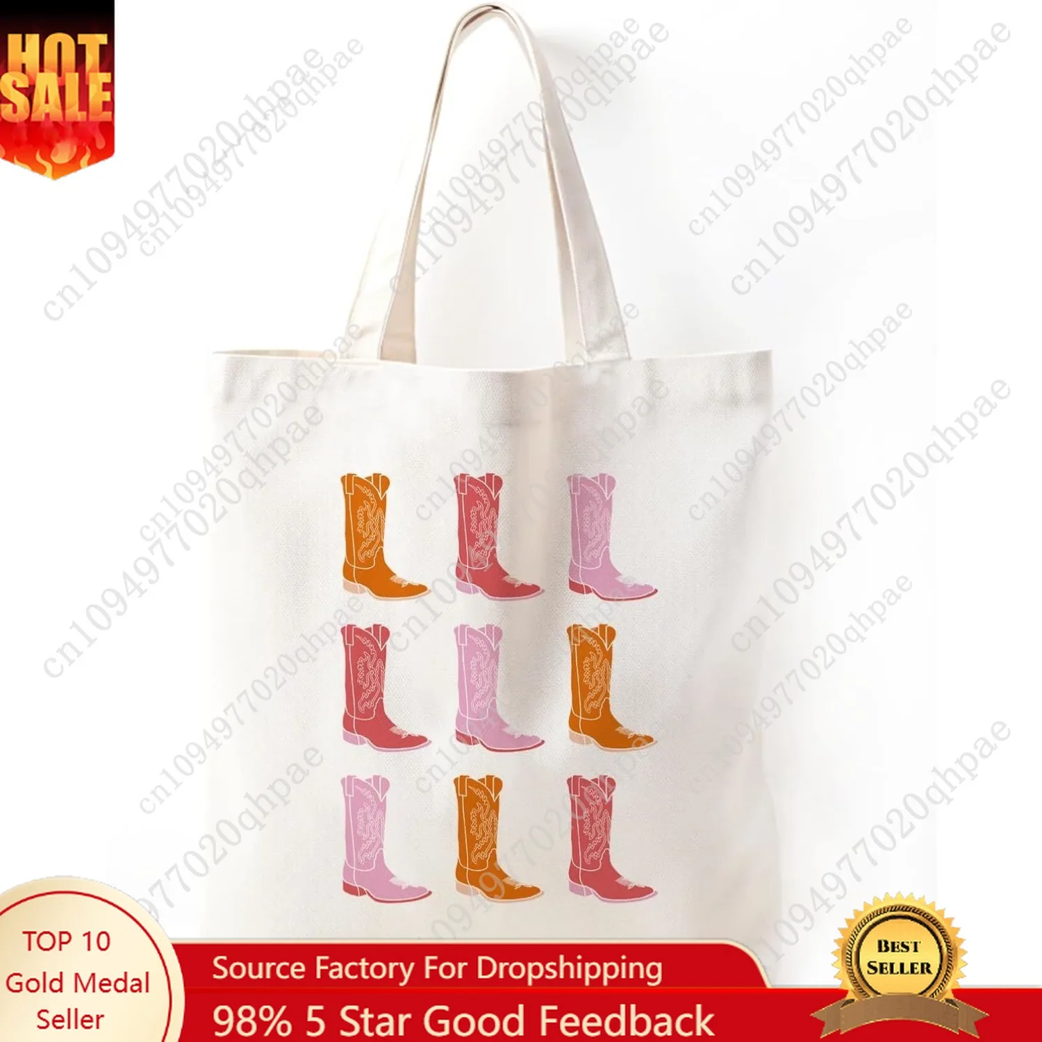 

Cowgirl Western Tote Bag For Women, Cute Tote Bags, Cowgirl Accessories for Women, Western Gift