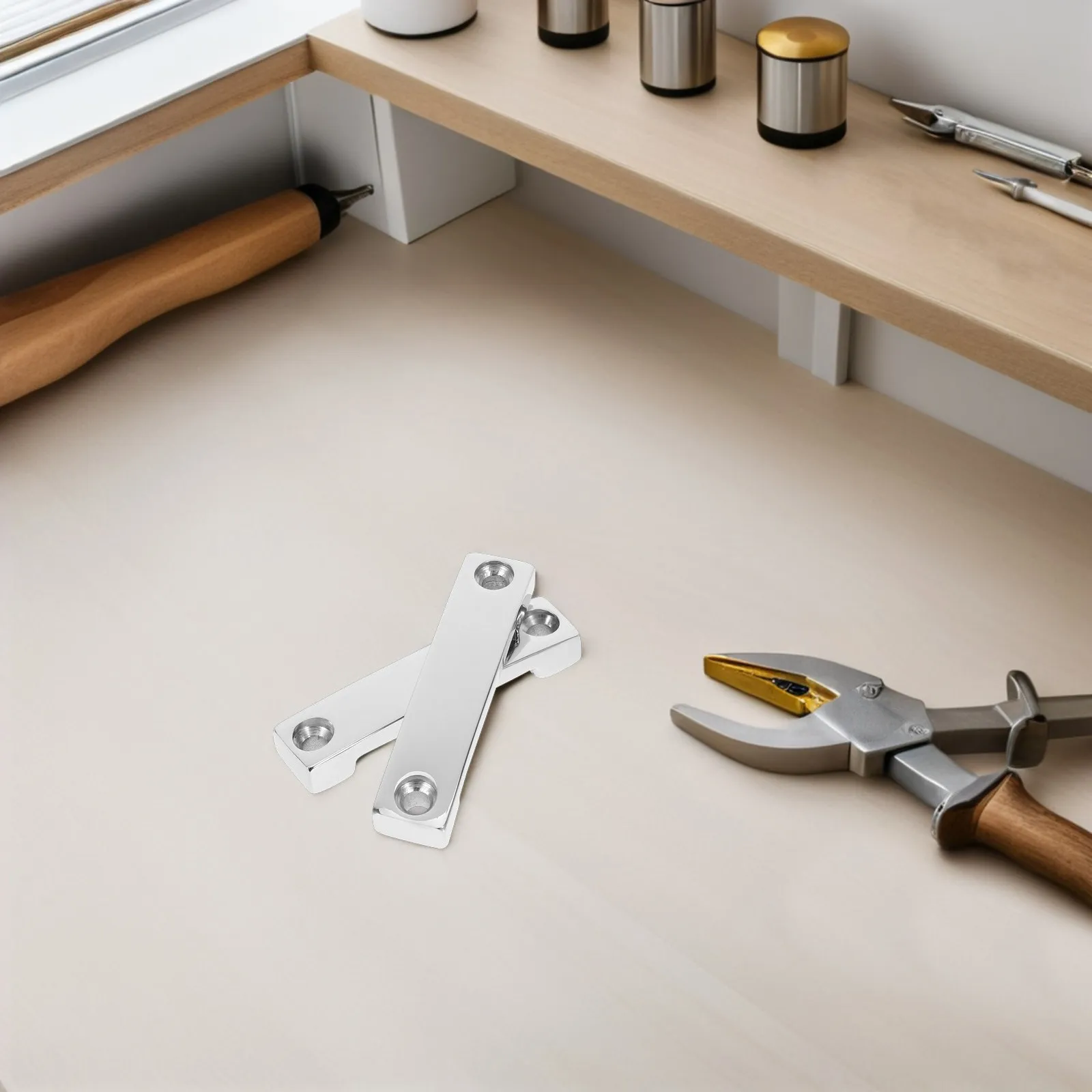 

2 шт. износостойкие морские крепежные пластины из нержавеющей стали для лодок, петли-фиксаторы для крепления на палубу каяка, анкеры для банджи-фиксации