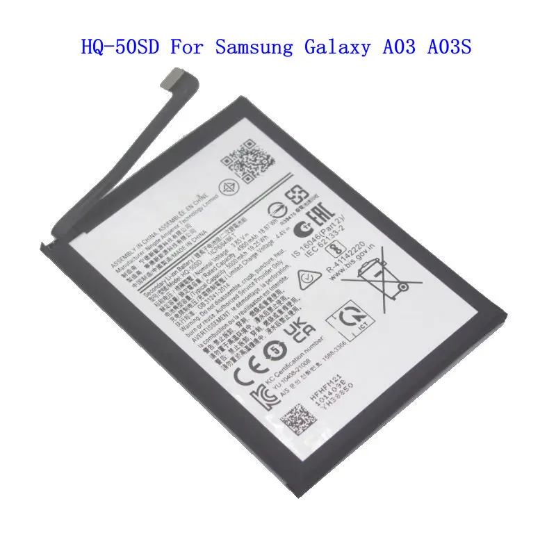 بطارية بديلة 5000 مللي أمبير/ساعة لجهاز Samsung Galaxy A03 SM-A035F – تقييم شامل ونصائح عملية