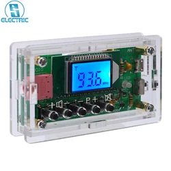 DIY Kit FM Radio Receiver Wireless Module 76-108MHz LCD Display Auto Search Station DC 5V 5W Welding Skills Training Suite