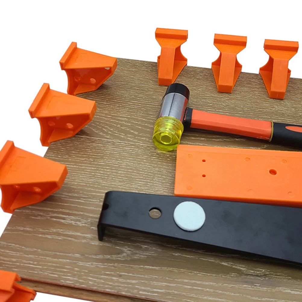 30 Stück Bodenbelag-Abstandshalter aus Kunststoff, stabile Bodeninstallationskeile für Laminat, Holz, Vinyl, Planke, schwimmender Boden, Reparatur-Bodenbelag-Set