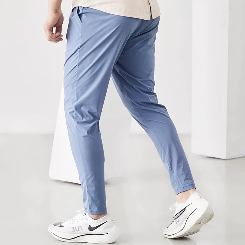 Hardloopbroek voor heren Sportkleding Jogging Joggingbroek Sneldrogend Dun trainingspak Elastisch Gym Fitnessbroek Training Sportbroek Heren - afbeelding 1