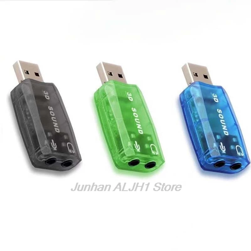 5.1 Sound Channel USB Independent Sound Card External Computer to Replace PCI Notebook F1