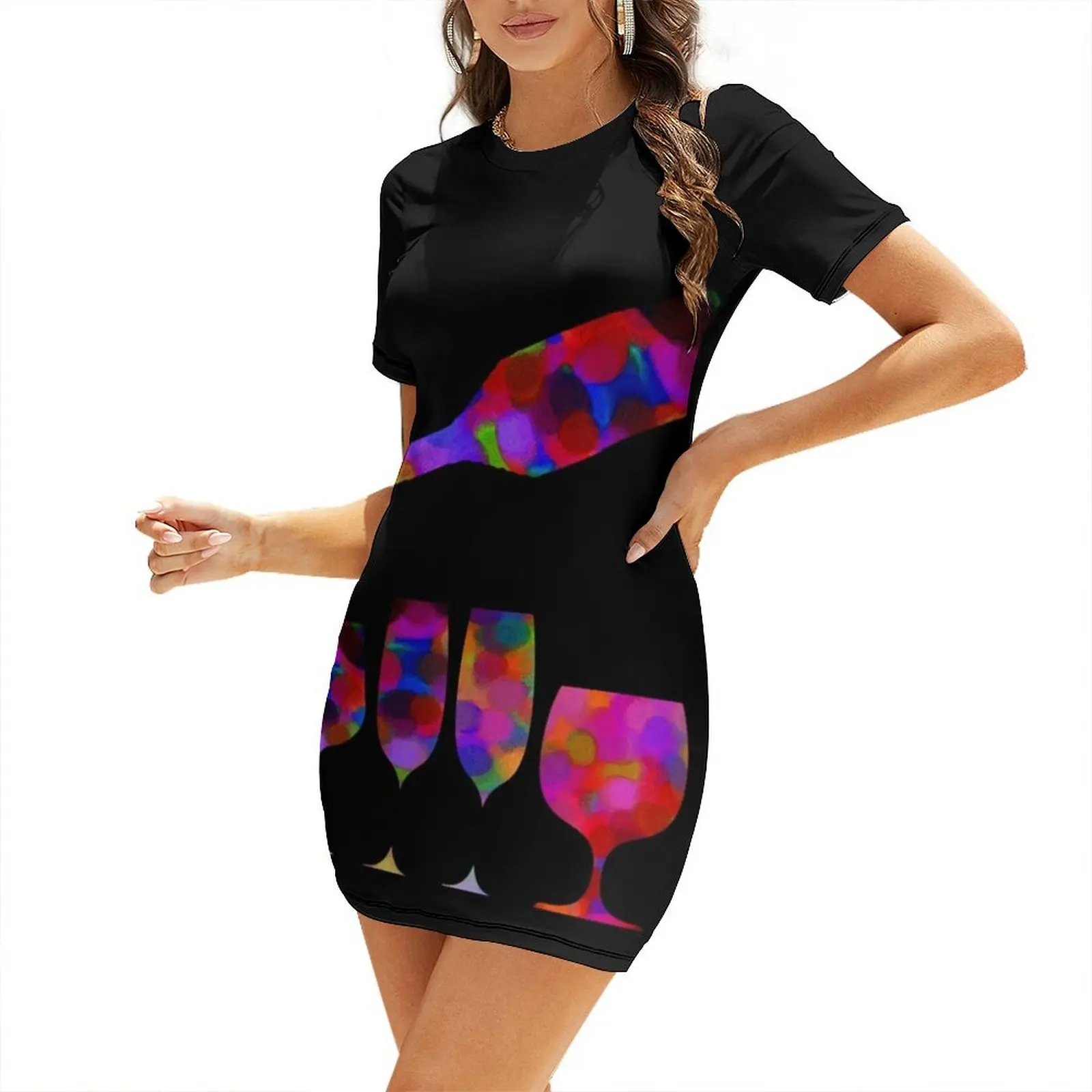 

Neon Marble – Can’t Decide Short Sleeved Dress elegant party dresses for women 2025 birthday dresses for women Dress