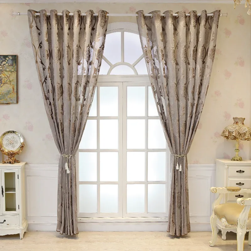 European Luxury Sheer Curtain Room Curtains for Living Room Bedroom Dining Custom Relief Tulle Door Window Customize