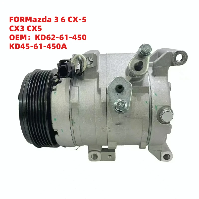 

Super Reliable FORMazda 3 6 CX-5 CX3 CX5 OEMKD62-61-450 KD45-61-450A Air Con Compressor