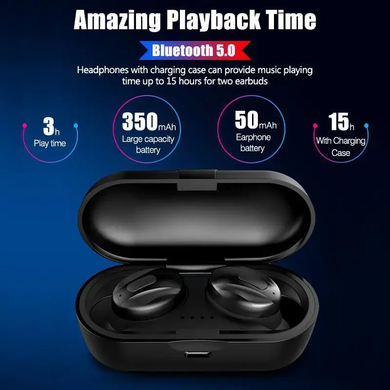 XG13 auriculares estéreo inalámbricos pantalla sonido HIFI IPX5 impermeable deporte manos libres auriculares para juegos