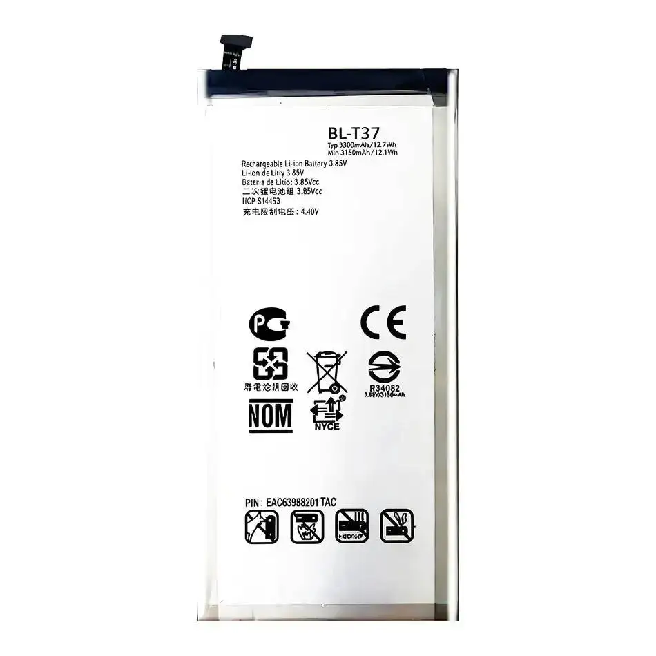 

BL-42D1F BL-44E1F BL-45B1F BL-49SF BL 51YF/T32/T33/T34/T37/T39/T41/T42 Battery For LG G4 G5 G6 G7 G8/V10 V20 V30 V40 V50 ThinQ